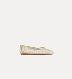 Discount forte_forte ballerina rete strass stone