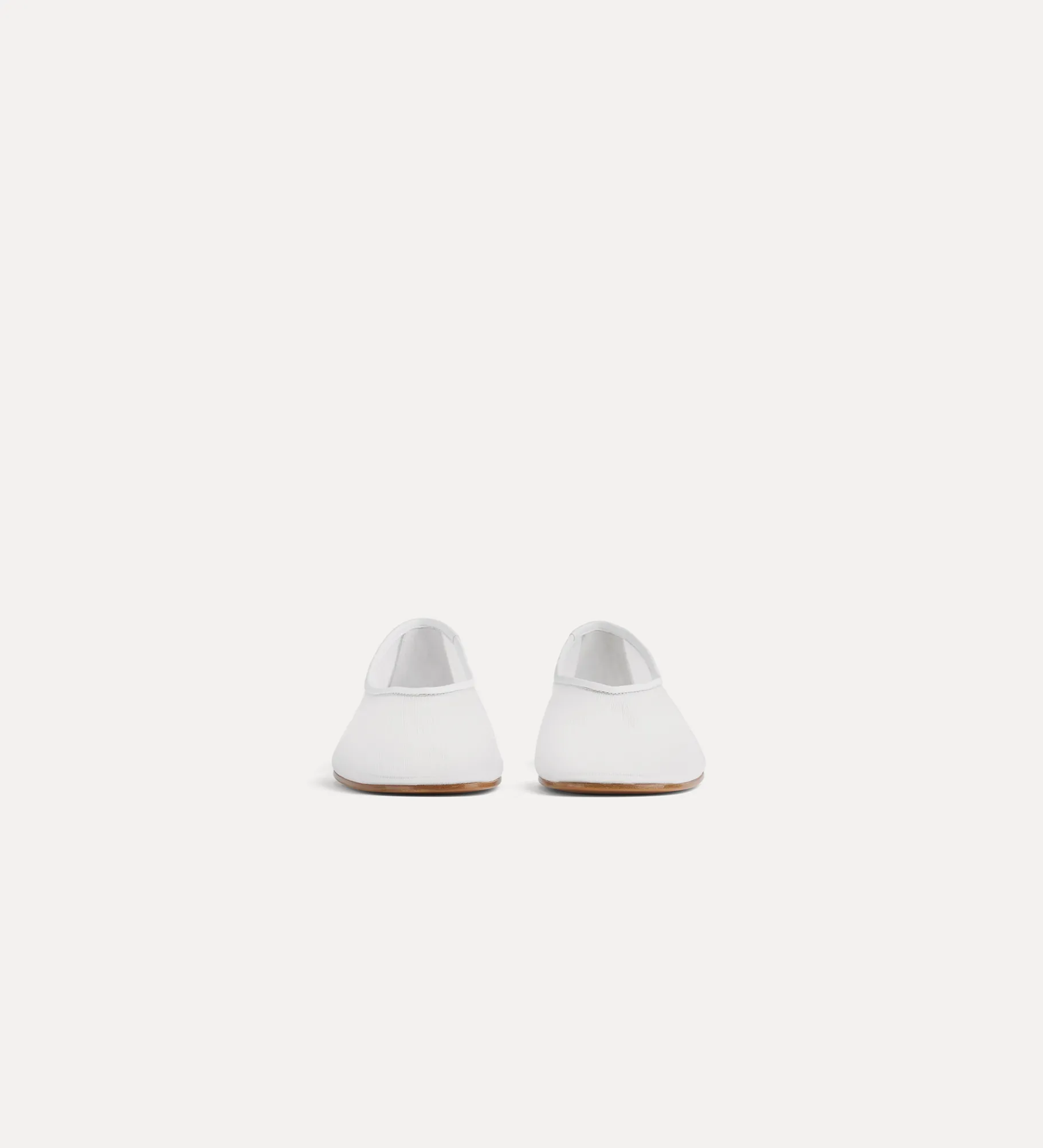 Outlet forte_forte ballerine in tulle bianco