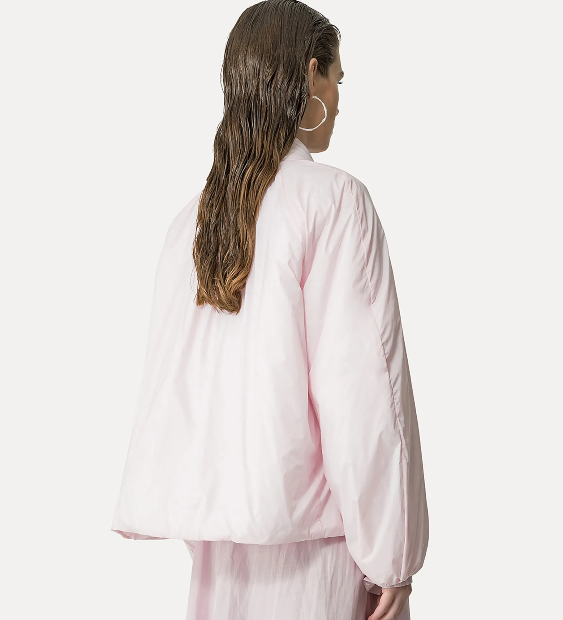 Online forte_forte bomber in nylon oyster