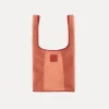 New forte_forte borsa in tulle colorato terre