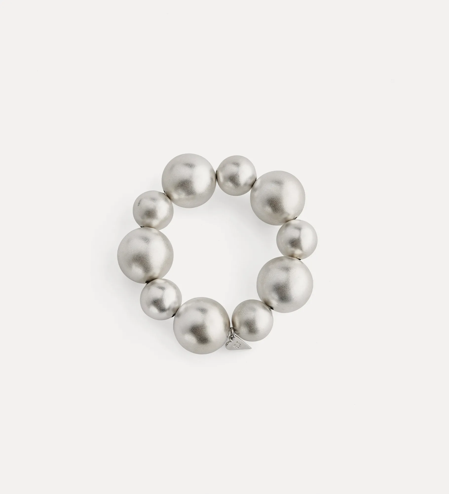 Outlet forte_forte bracciale di perle argento