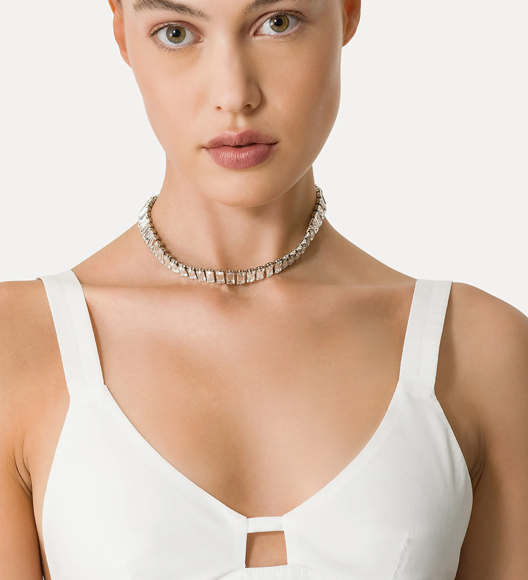 Clearance forte_forte bralette cotone bianco