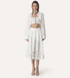 Outlet forte_forte bralette in jersey lucido bianco
