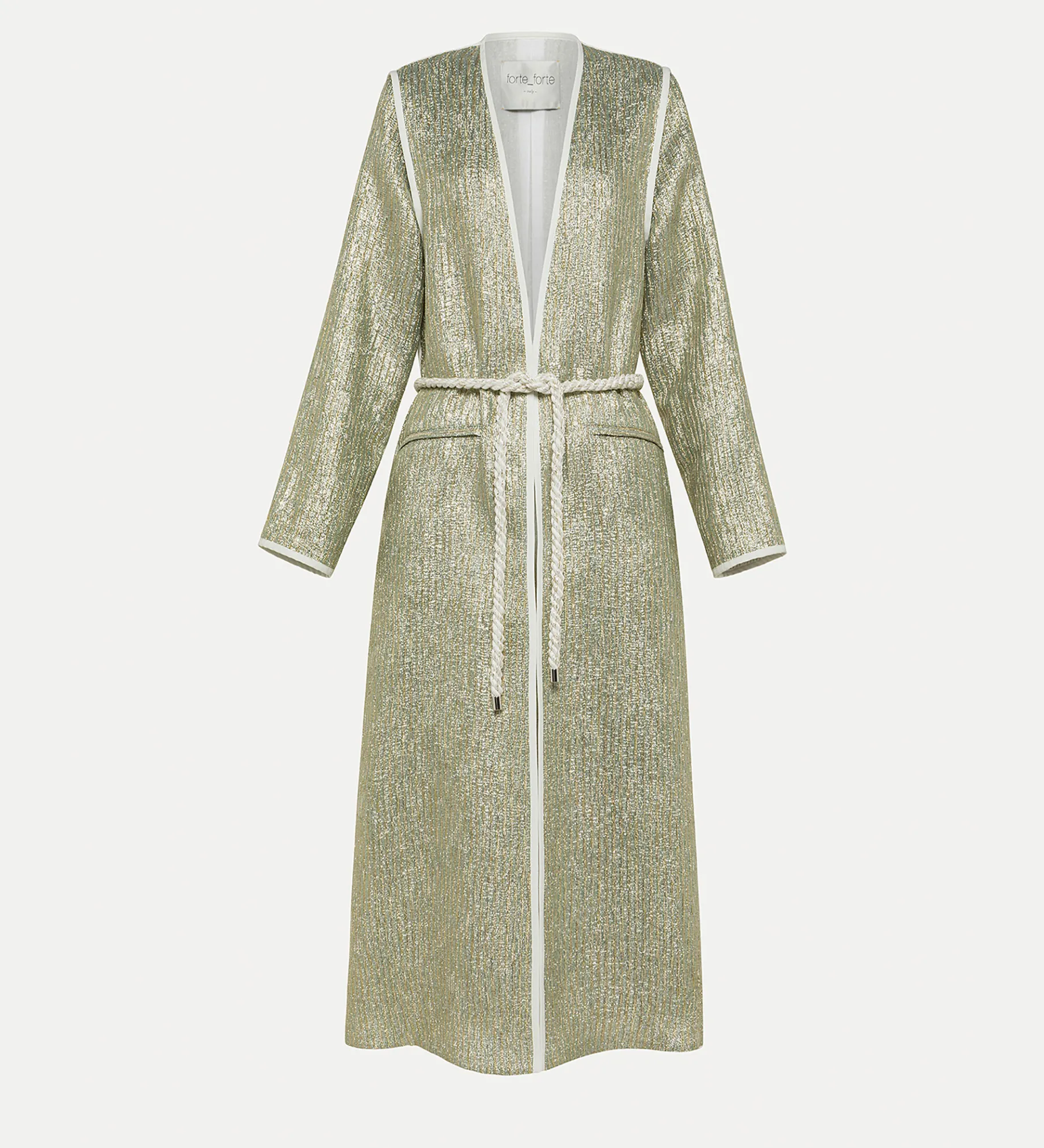 Discount forte_forte cappotto jacquard lurex “twinkle” twinkle