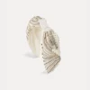 Best forte_forte cerchietto a fascia con strass ivory