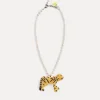 Best forte_forte collier “imaginary tiger” gold tiger