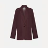 Outlet forte_forte giacca seta donna black orchid