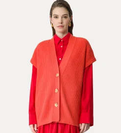 Clearance forte_forte gilet over lacca