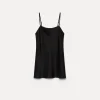Discount forte_forte il top in raso enver satin nero