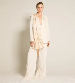 Fashion forte_forte la sciarpa in contemporary duchesse avorio