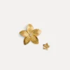 Clearance forte_forte orecchini a fiore oro