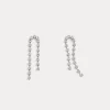 Hot forte_forte orecchini a goccia con cristalli crystal