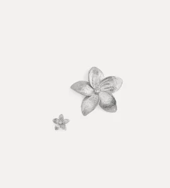 Fashion forte_forte orecchini fiore argento argento