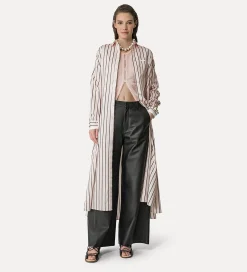 New forte_forte pantalone a gamba larga in nappa nera abisso