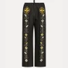 Best forte_forte pantaloni lino coulisse donna noir