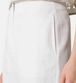 New forte_forte pantaloni straight giglio