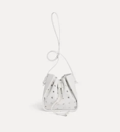 Fashion forte_forte secchiello in crosta con strass ivory