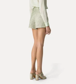 Hot forte_forte shorts in jacquard lurex twinkle