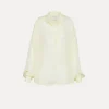 Online forte_forte top incrociato al collo daffodil