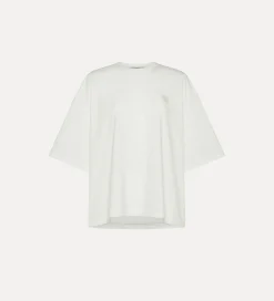 New forte_forte t-shirt over bianco